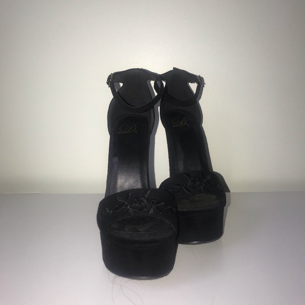Black heels